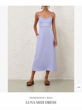 Zimmermann Luna Midi Dress
